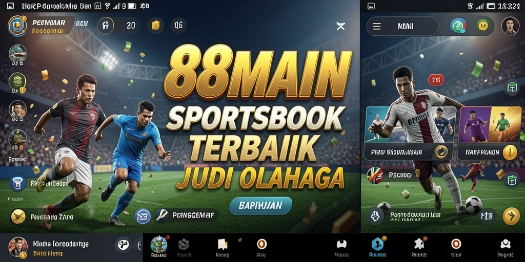 Tampilan screenshot gameplay Sportsbook yang menarik di 88MAIN.