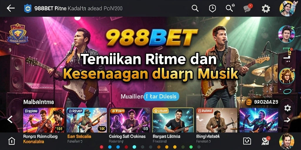 Gameplay menarik dan penuh warna dari aplikasi 988BET.