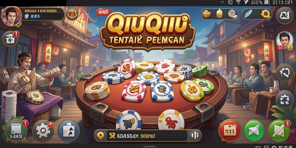 Tangkapan layar gameplay QiuQiu yang menarik dan penuh aksi.