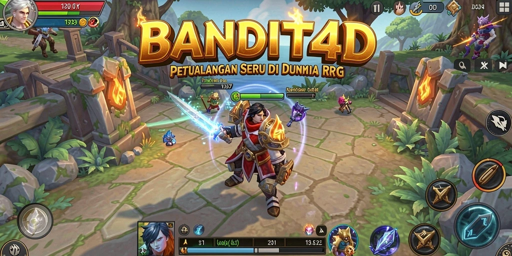 Gameplay seru dan menantang dalam BANDIT4D.