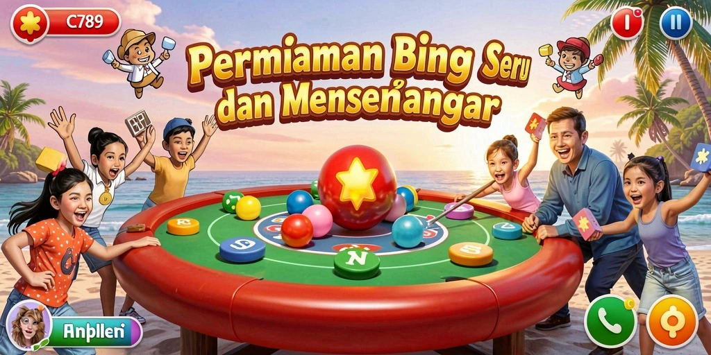 Tampilan screenshot game C789 yang menampilkan aksi seru Bingo.