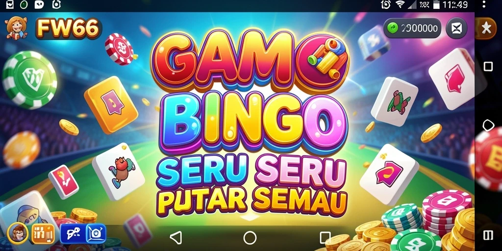 Gambaran utama gameplay Bingo di FW66 yang seru dan interaktif.