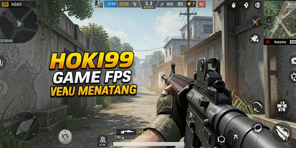 Tampilan gameplay HOKI99 dengan aksi tembak-menembak yang mendebarkan.