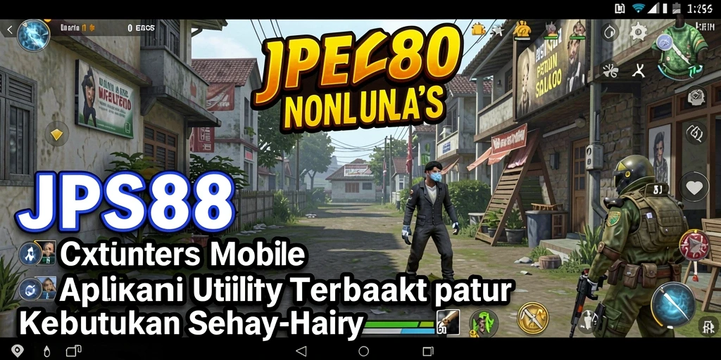 Tampilan antarmuka utama JPS88 dengan berbagai fitur Utility.