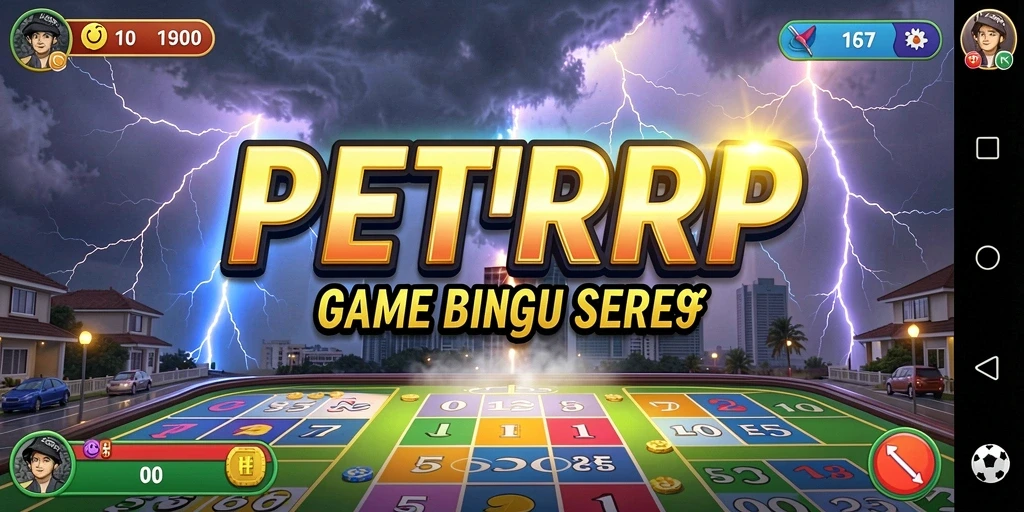 Tampilan gameplay menyenangkan dari aplikasi Bingo PETIRRP.