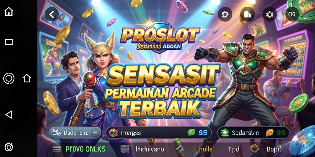 Tangkapan layar game PROSLOT menampilkan mesin slot yang menarik dan interaktif.