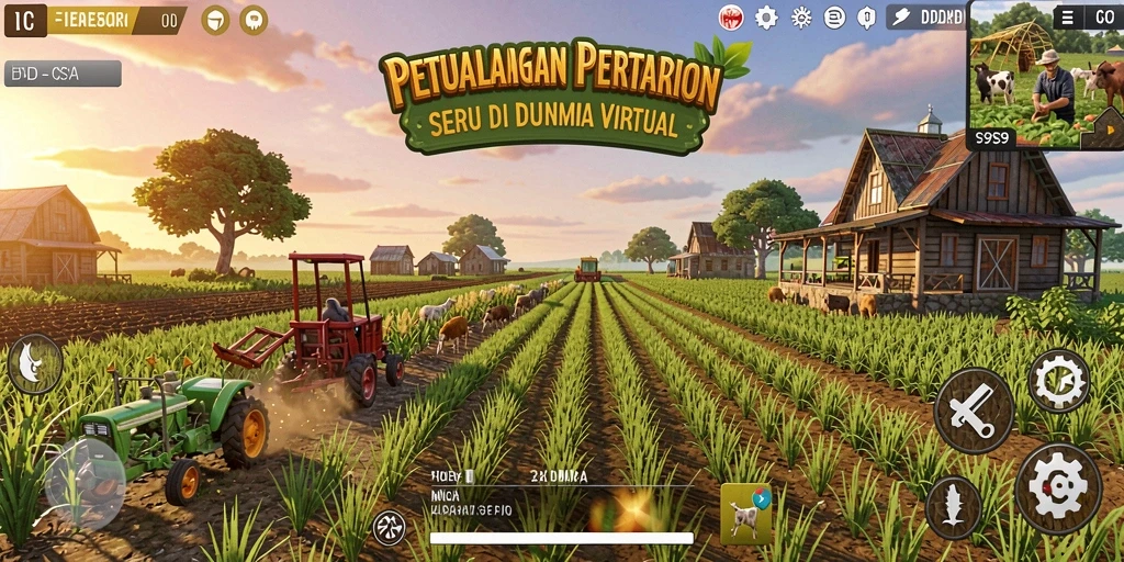 Tampilan gameplay S9S9 yang seru dan penuh warna.