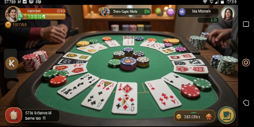 Tampilan gameplay ST789 yang menarik dan penuh warna.